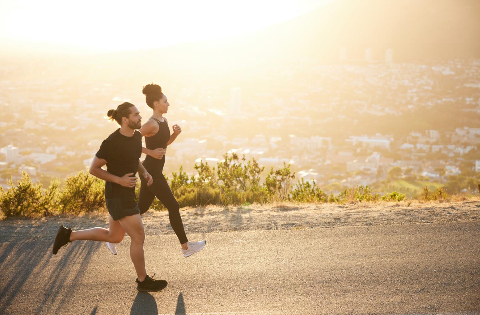 running